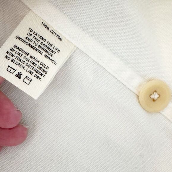 NEW Alex Mill White Natural Officer's Chore Jacket Utility Pockets L - Picture 11 of 12